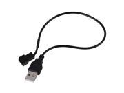 Durable Connector Cable Connect USB 5V Output PC Fan USB to 3 PIN Black
