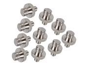 10 x 3 8 to 1 4 Male to Male Thread Convert Adapter for Tripod Mount Camera