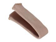 Beige 200mm Length Moderate Pain Relief Gel Toes Protector Tube Durable