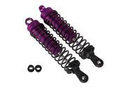 Purple Upgrade Alloy 81003 Shock Absorber Base for RC1 8 Off road Car Set of 2