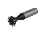 Solid 18mm 60° Dovetail Slot Cutter CNC 10 Flutes Metalworking Milling Cutter