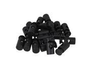 20x Plastic Toggle Spring Stop Single Hole String Cord Locks Luggage Stopper