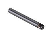 6mm Silver Carbide Rotary Drill Double Cut Grinding Carving Tool Ball Head