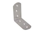 82x38x2.5MM Silver Metal 90 Degree L Shape Stainless Steel Right Angle Bracket