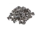 50pcs Carbon Steel Drop In T Nut M3 Thread for 20 Series European Aluminum Slot