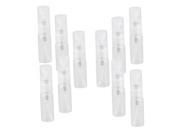 Refillable Atomizer 3ml Transparent Small Cosmetic Spray Bottle Set of 10