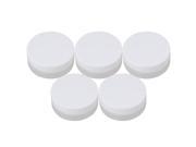 5 x 30G Plastic Translucent Empty Cosmetic Lip Balm Sample Cream Jar Pots