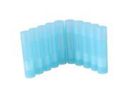 5ML Empty Lipstick Container Lip Tubes Cosmetic Blue Convenient Use Set of 10