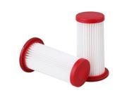 2x Red Practical Reusable Vacuum Cleaner Dust Pleated Hepa Premotor Filter