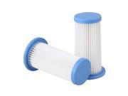 2x Blue Practical Reusable Vacuum Cleaner Dust Pleated Hepa Premotor Filter