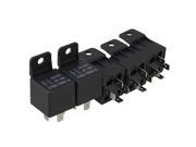 5 pcs Heavy Duty Car Vehicle Truck 12V 40A Automobile Relays 4Pin Plastic