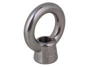 Japanese Style Silver M16 304 Stainless Steel Ring Shape Lifting Eye Nut