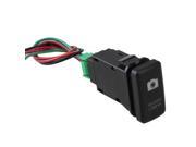 BQLZR 12 24V Red Reverse Camera Pattern Toggle Switch for Old Style TOYOTA