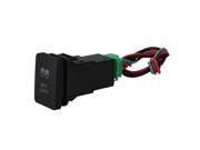 S NT Spot Lights Switch with Connector Wire Double Red LED for New Style TOYOTA