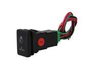 BQLZR S NT Air Compressor Push Switch w grass and fire color LED for New Style TOYOTA 12 24V