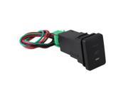 BQLZR Double grassLED DC12 24V Small Switch Harness with S NT LED for Toyota