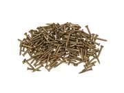 BQLZR 100pcs Furniture Archaize Copper Miniature Nail with Round Head Brass 10mm
