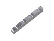 BQLZR 38 x 3.6mm Stainless Steel 4 String Guitar BASS Nut For Acoustic Guitar Silver