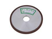 BQLZR 150Grit Grinder Cutting Deburring Disc Shape Diamond Grinding Wheel 100x6x20x4mm