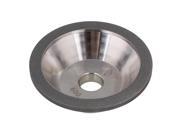 BQLZR Grit 600 Diamond Manganese Steel Electroplate Cup Bowl Grinding Wheel
