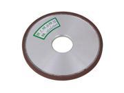 BQLZR 180Grit Grinder Cutting Deburring Disc Shape Diamond Grinding Wheel 125x6x32x4mm