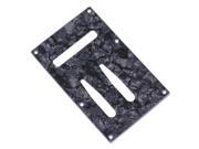 BQLZR Black Pearl Pattern 3 Hole PVC Tremolo Cover Backplate for Electric Guitar