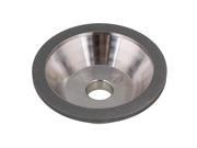 BQLZR Grit 400 Diamond Manganese Steel Electroplate Cup Bowl Grinding Wheel 10cm OD