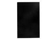 BQLZR 3 ply Black Blank Scratch Plate for Guitar Bass Musical Instrument Part