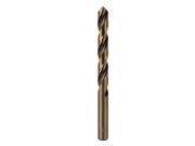 BQLZR 1.2cm Dia Cobalt Drill Bit M35 HSS Straight Shank Twist Drill Brownness