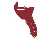 BQLZR Red Mirror Acrylic Single Layer Pickguard Plate for Electric Guitar
