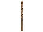 BQLZR Brown Straight Shank Twist Drill Bit 11.5mm Diameter Length Cobalt M35