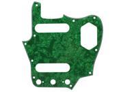 BQLZR New Replacement Guard Plate 4 Ply PVC SS Guitar Pickguard Green Pearl