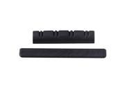 BQLZR 8 String Ukulele Guitar PPS 53x6x3mm Bridge Saddle 38x7x5mm Slot Nut