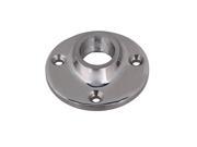 BQLZR 7 8 Inch 45 Degree Marine Deck Handrail Round Base Plate for Boat Fitting