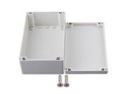 BQLZR Waterproof Outdoor Plastic Electrical Junction Project Box 200x120x75mm