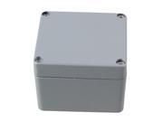 BQLZR 80x75x58mm Cable Connect Project Case Junction Box Waterproof IP66 Gray