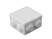BQLZR 85mmx85mmx50mm Plastic Waterproof Junction Box with Rubber Bungs