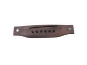 BQLZR 154mm Length Rosewood Cowry Inlay Bridge for 6 String Classic Guitar