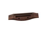 BQLZR 4 String Rosewood Double Slotted Ukulele Guitar Bridge Replacement