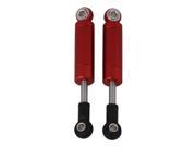 BQLZR 2pcs 75002 Red Alloy Shock Absorber for RC1 10 Model Car Upgrade Parts