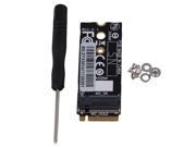 BQLZR M.2 NGFF Key M Extender Adapter Compliant with PCI Express Card Black