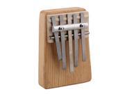 BQLZR 5 Key Aluminum Wooden Sanza Thumb Piano Traditional Instrument