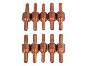 BQLZR 10Pcs Coppery Plasma Cutting Consumables Electrode Tips for PT 31 Model