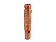 BQLZR WP 17 18 26 2.4mm TIG Welding Torch Gas Lens Stubby Collet Body Coppery