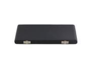 BQLZR PU Leather Saxophone Reed Box for 10 Reeds Protect from Moisture Black