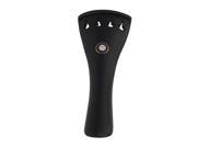BQLZR Black Ebony 1 2 Size Violin Tailpiece with Inlaid Dots Copper Ring