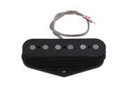 BQLZR Magnet Humbucker Double Coil Neck Pickup 55mm Black for Electric Guitar