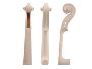 BQLZR Maple 1 4 Violin Neck for Repairing DIY Musical Instruments Parts Wooden