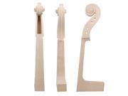 BQLZR Maple 4 4 Cello Neck for Repairing DIY Musical Instruments Parts Wooden