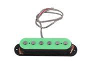 BQLZR Humbucker Double Coil Neck Pickup 52mm Green for Electric Guitar